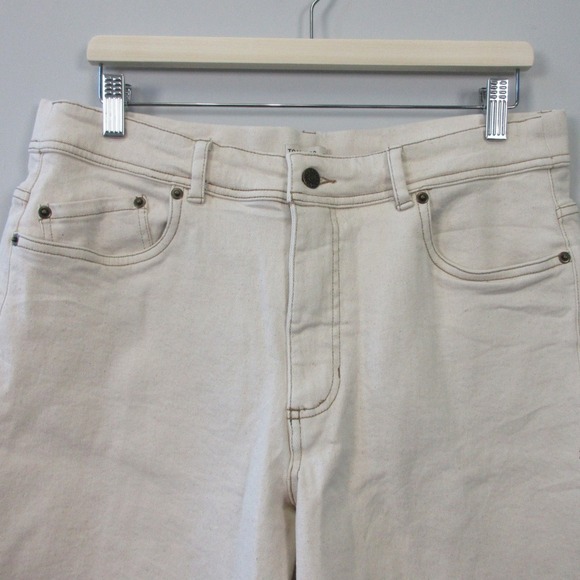 Toad & Co Balsam Seeded Cutoff Shorts Women 14 Ivory Organic Cotton Beach 480 - Picture 7 of 12